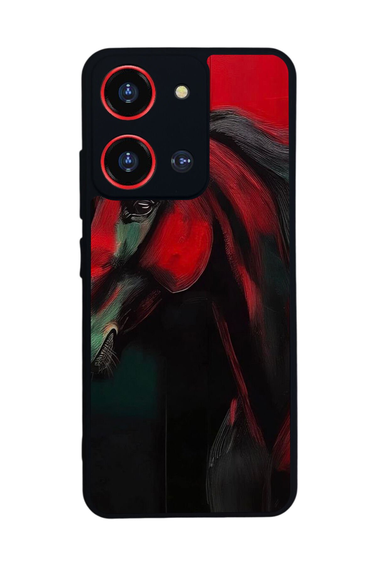 Reeder S19 Max Pro S 108MP Uyumlu At Horse Tasarımlı Glossy Premium Kılıf