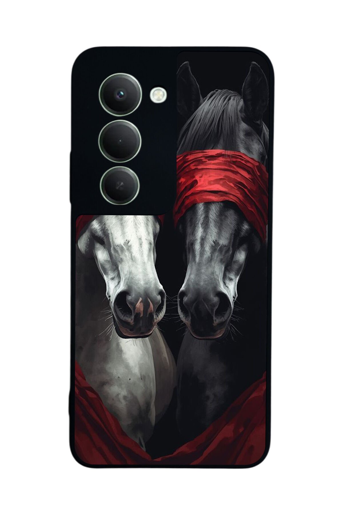 Xiaomi Redmi 15 5G Uyumlu At Horse Tasarımlı Glossy Premium Kılıf