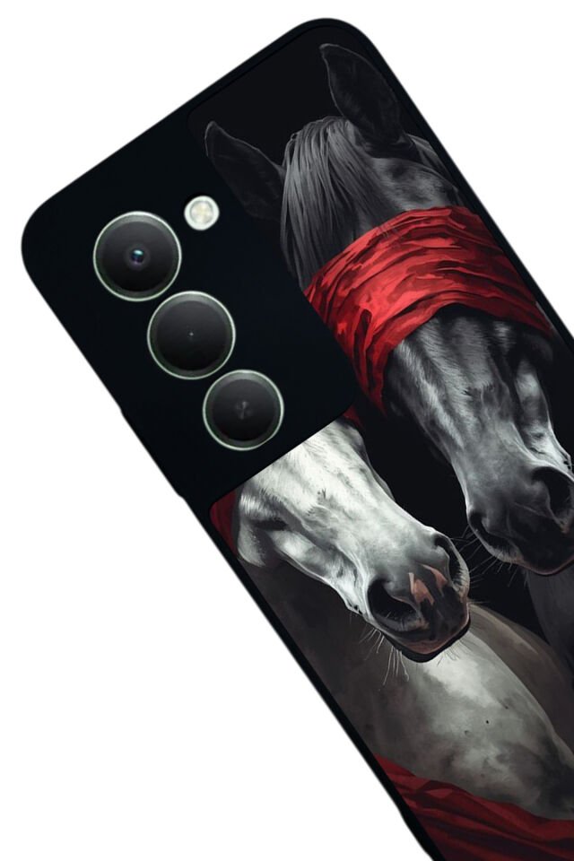 Xiaomi Redmi 15 5G Uyumlu At Horse Tasarımlı Glossy Premium Kılıf