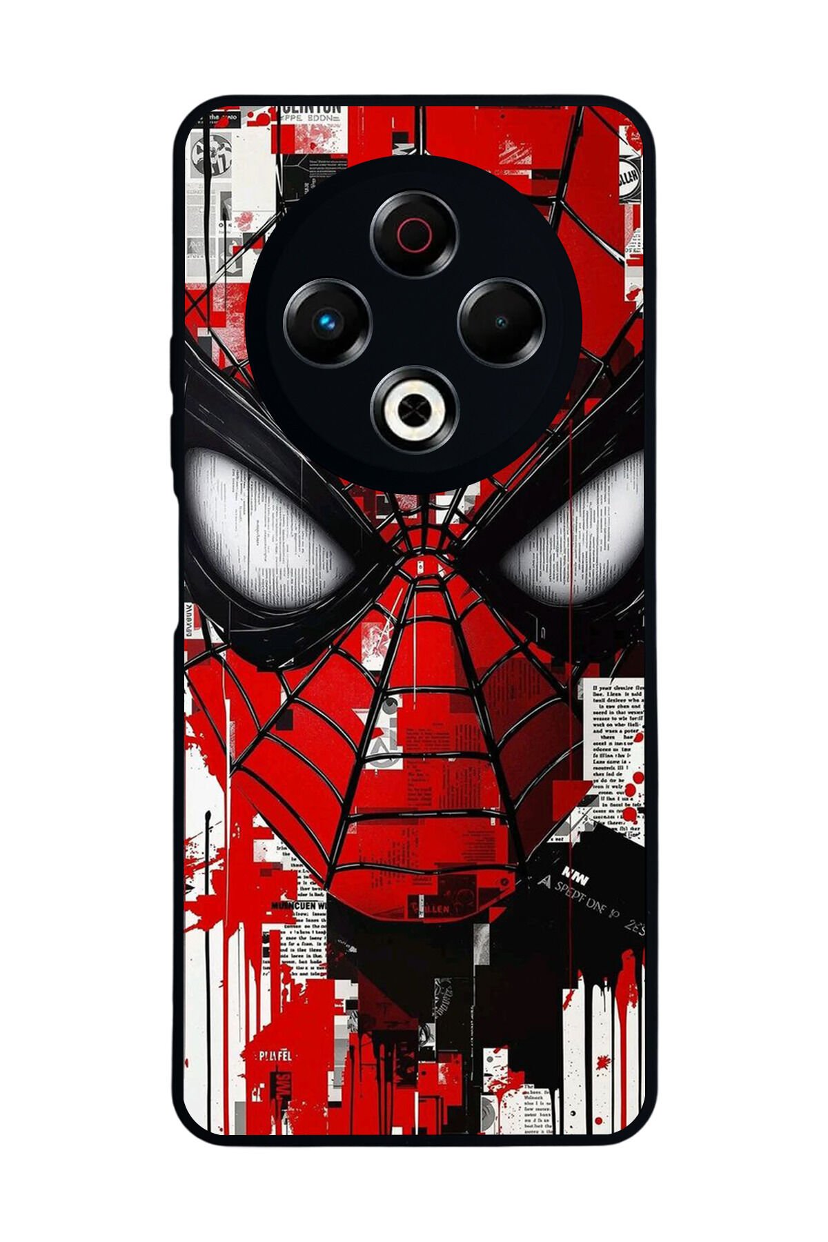 Tecno Spark 30 Uyumlu Spider Man ( Örümcek Adam ) Tasarımlı Glossy Premium Kılıf