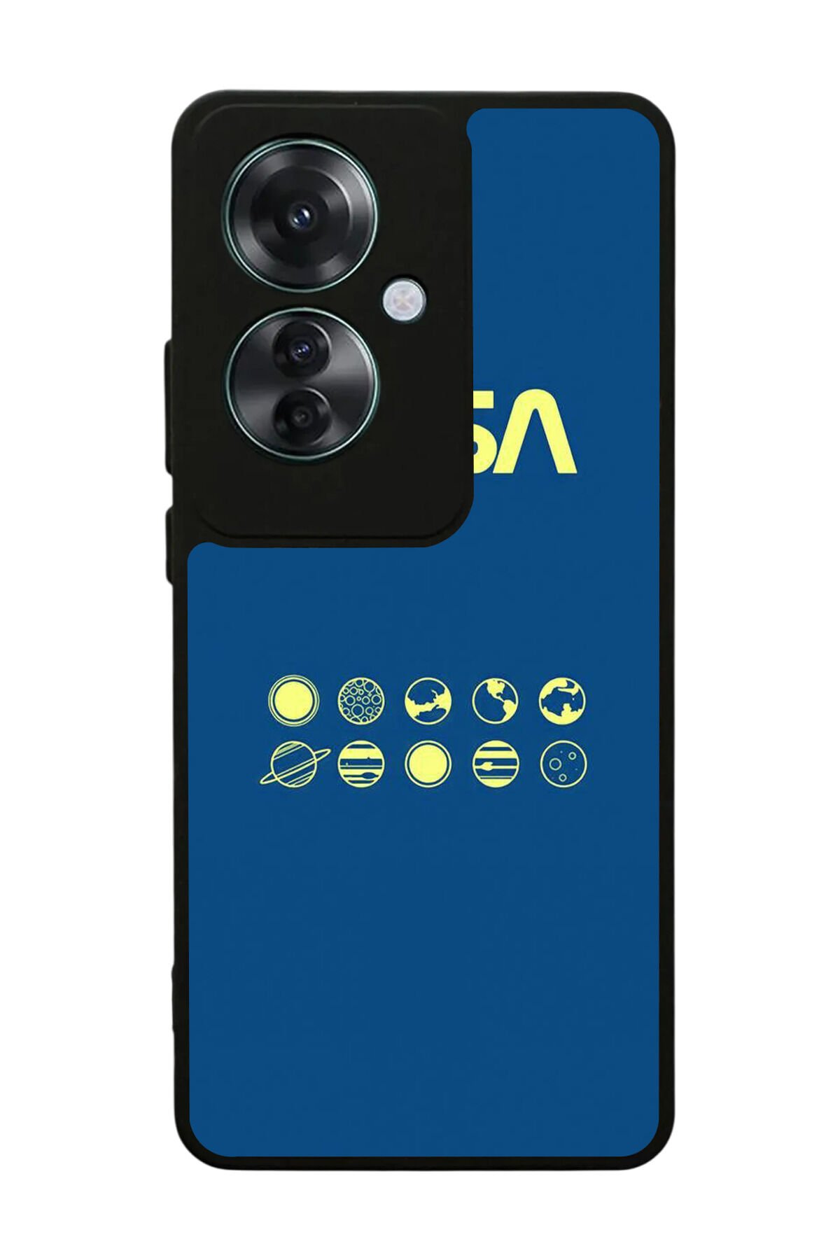 Oppo Reno 11F Uyumlu Nasa Tasarımlı Glossy Premium Kılıf