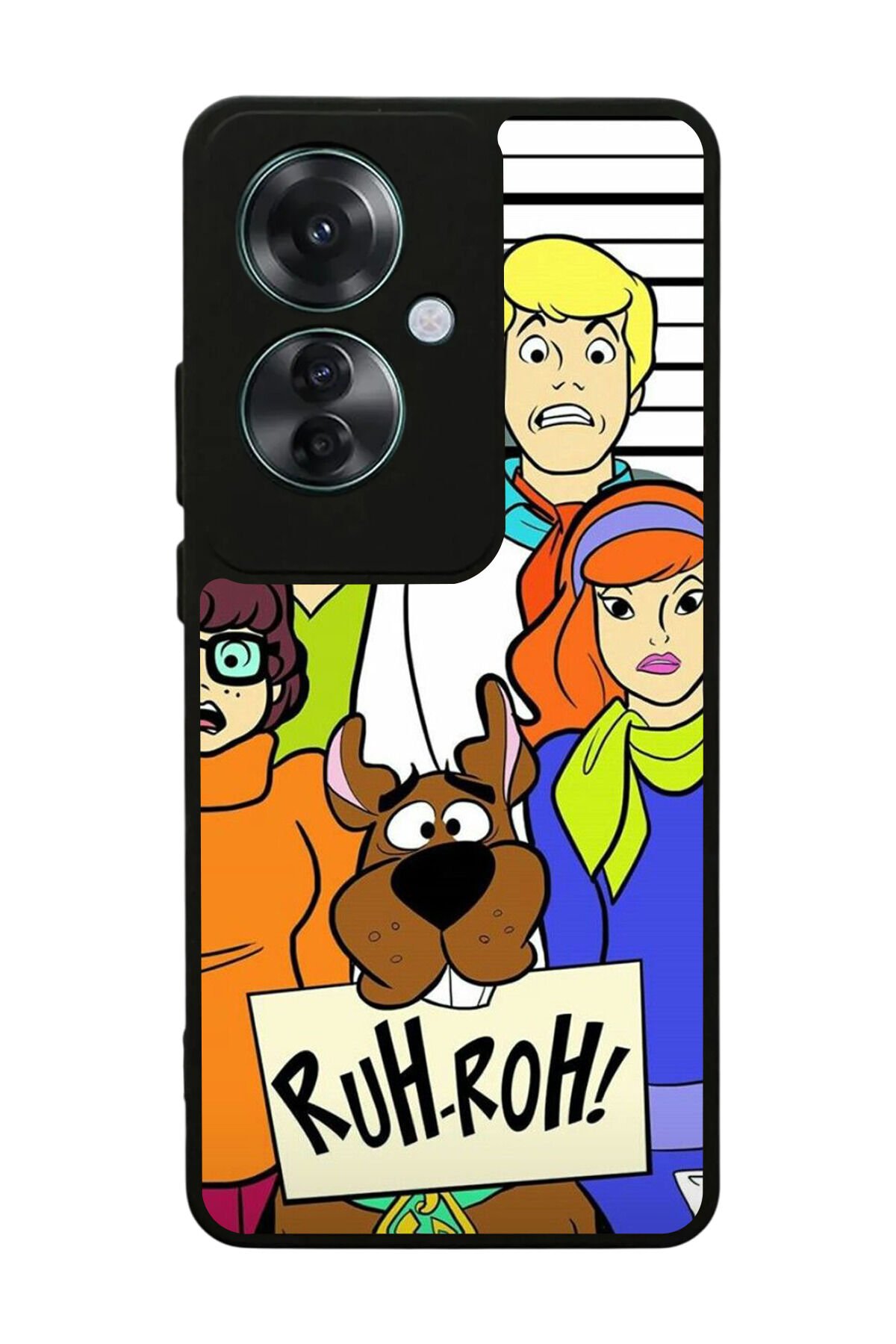 Oppo Reno 11F Uyumlu Scooby Doo Tasarımlı Glossy Premium Kılıf