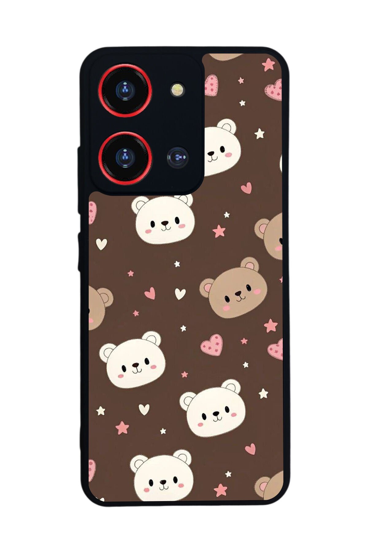 Reeder S19 Max Pro S ZOOM Uyumlu Ayı Tasarımlı Glossy Premium Kılıf