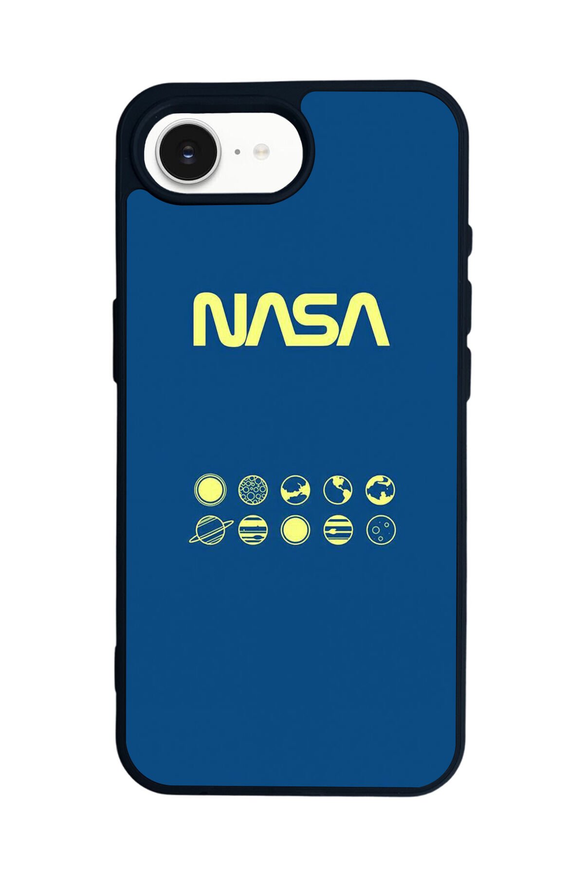 iPhone 16E Uyumlu Nasa Tasarımlı Glossy Premium Kılıf