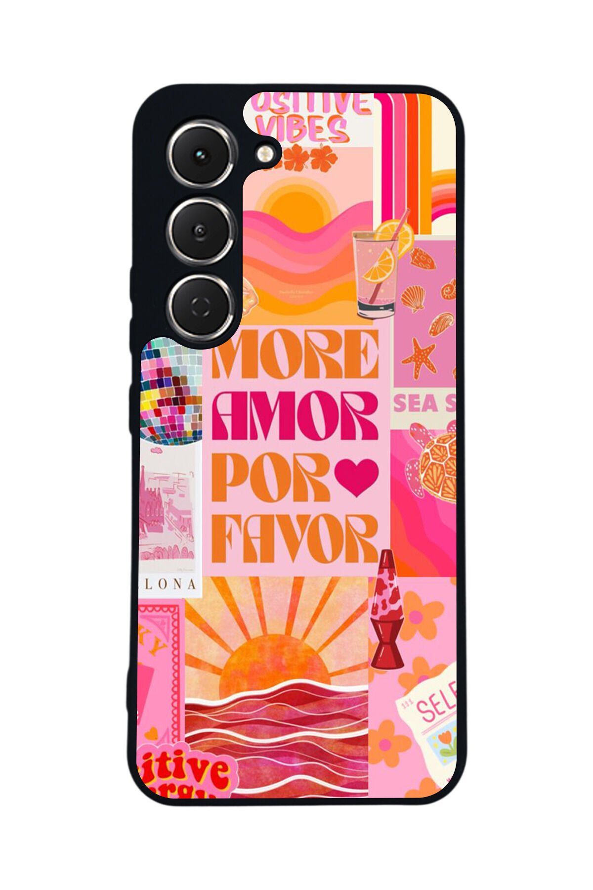 Tecno Spark 40 Pro Uyumlu Poster Tasarımlı Glossy Premium Kılıf