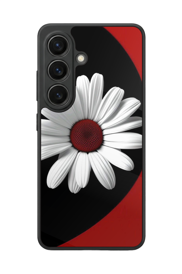 Samsung Galaxy S26 Uyumlu Cicek Tasarımlı Glossy Premium Kılıf