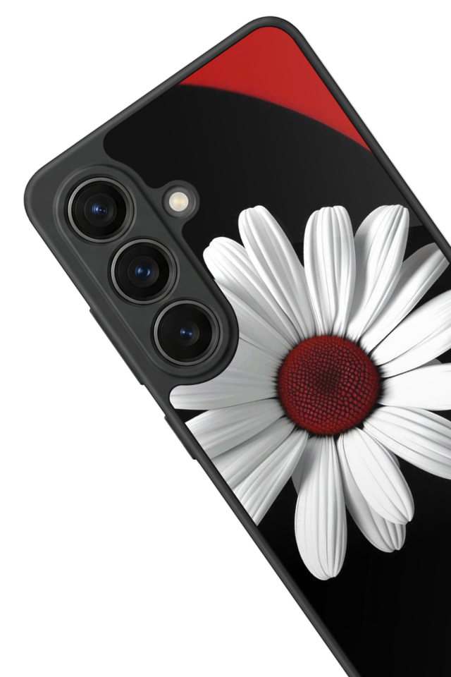 Samsung Galaxy S26 Uyumlu Cicek Tasarımlı Glossy Premium Kılıf