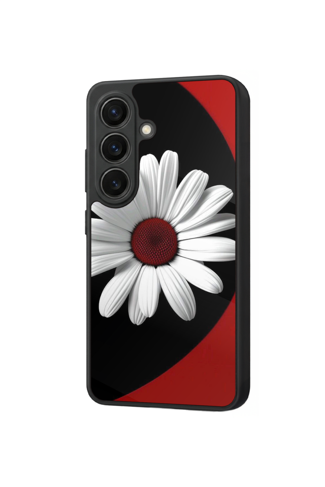 Samsung Galaxy S26 Uyumlu Cicek Tasarımlı Glossy Premium Kılıf