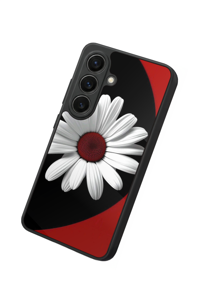 Samsung Galaxy S26 Uyumlu Cicek Tasarımlı Glossy Premium Kılıf