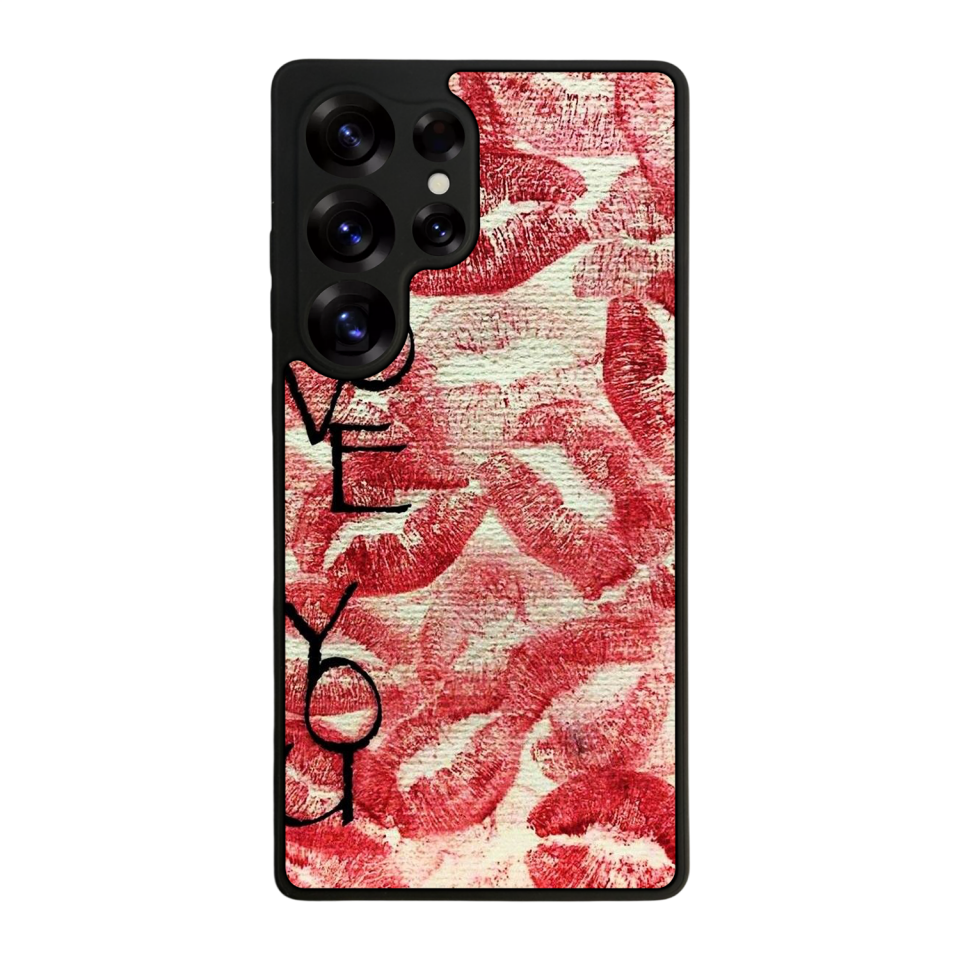 Samsung Galaxy S25 Ultra Uyumlu Dudak Tasarımlı Glossy Premium Kılıf