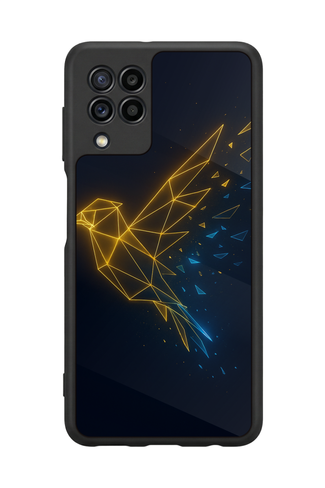 Samsung Galaxy M22 Uyumlu Fenerbahce Tasarımlı Glossy Premium Kılıf