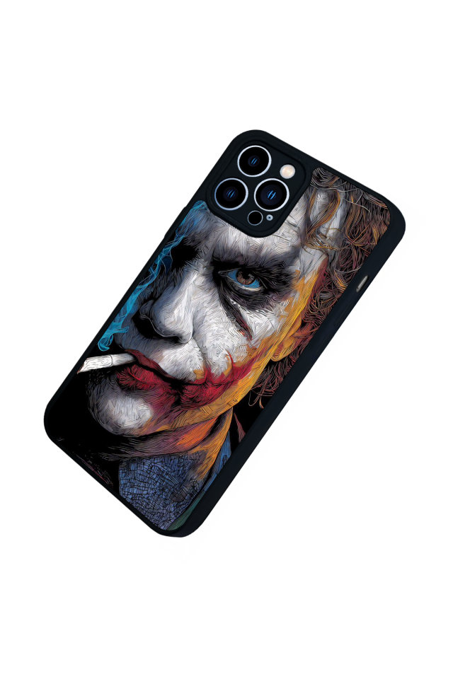 iPhone 13 Pro Max Uyumlu Joker Tasarımlı Glossy Premium Kılıf