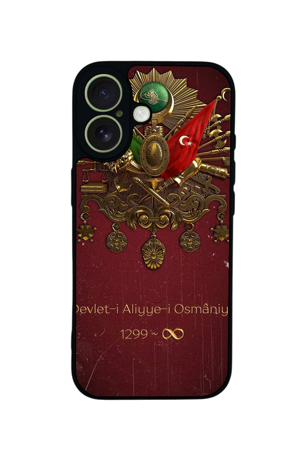 iPhone 17 Uyumlu Osmanli Tugrasi Tasarımlı Glossy Premium Kılıf