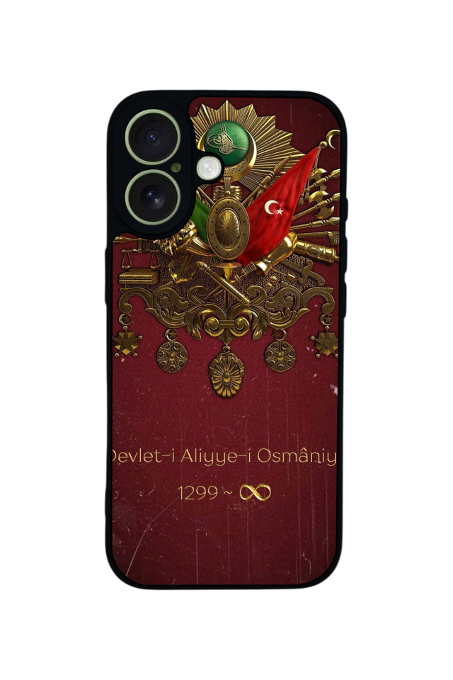iPhone 17 Uyumlu Osmanli Tugrasi Tasarımlı Glossy Premium Kılıf