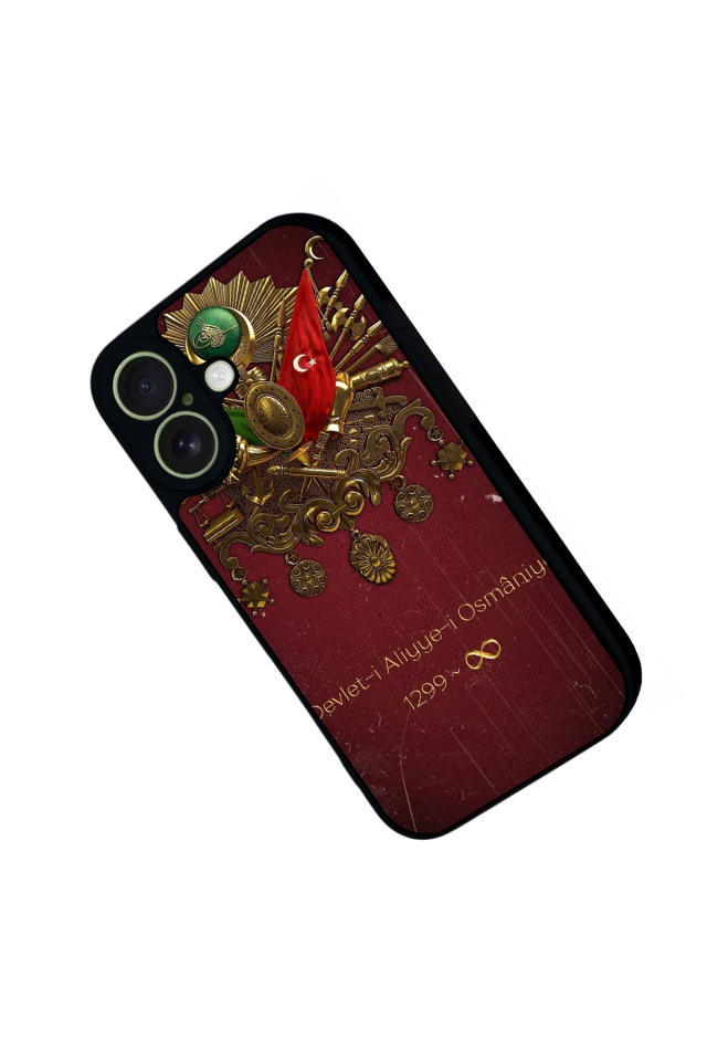iPhone 17 Uyumlu Osmanli Tugrasi Tasarımlı Glossy Premium Kılıf