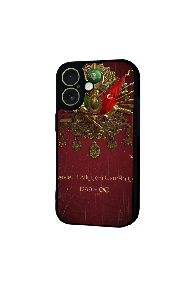 iPhone 17 Uyumlu Osmanli Tugrasi Tasarımlı Glossy Premium Kılıf