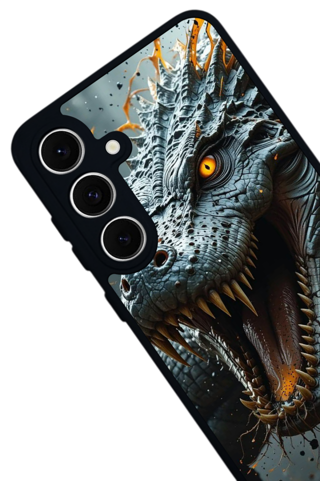 Samsung Galaxy S24 FE Uyumlu T-ReSamsung Galaxy S24 FE Tasarımlı Glossy Premium Kılıf