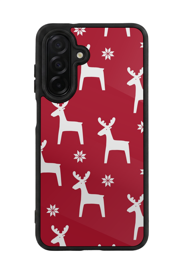 Samsung Galaxy A26 Uyumlu Yilbasi Christmas Tasarımlı Glossy Premium Kılıf