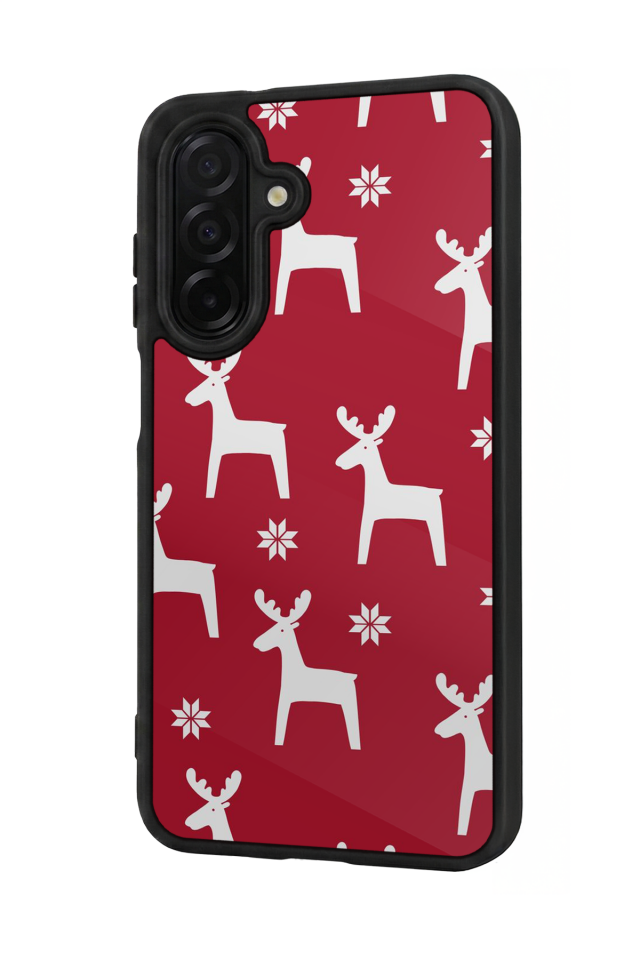 Samsung Galaxy A26 Uyumlu Yilbasi Christmas Tasarımlı Glossy Premium Kılıf