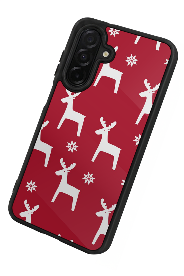Samsung Galaxy A26 Uyumlu Yilbasi Christmas Tasarımlı Glossy Premium Kılıf