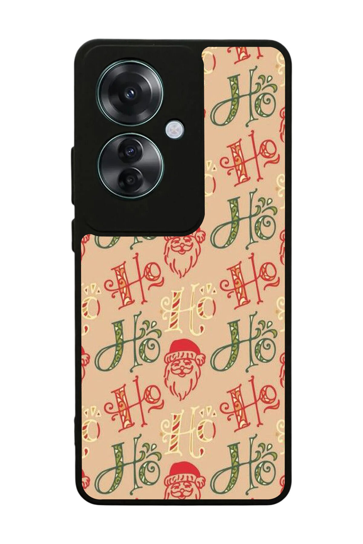 Oppo Reno 11F Uyumlu Yilbasi Christmas Tasarımlı Glossy Premium Kılıf