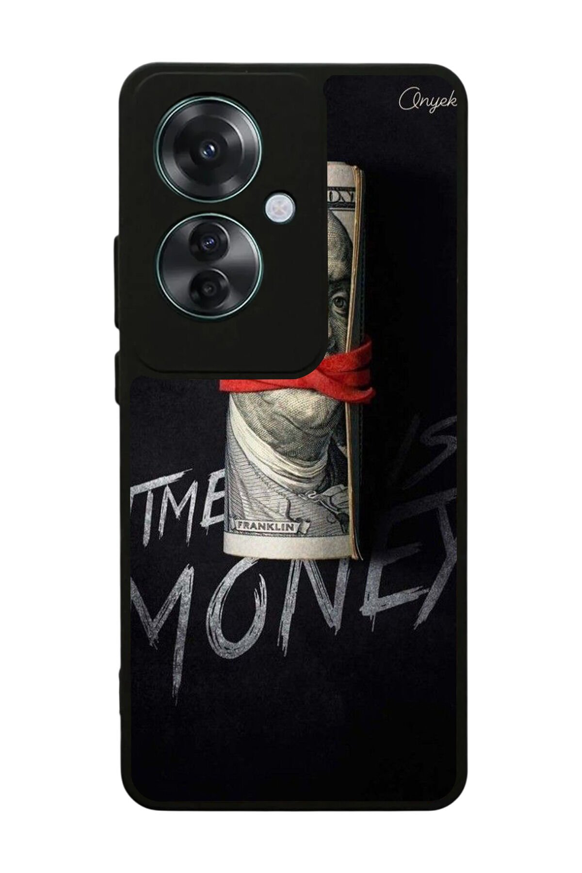 Oppo Reno 11F Uyumlu Para Tasarımlı Glossy Premium Kılıf