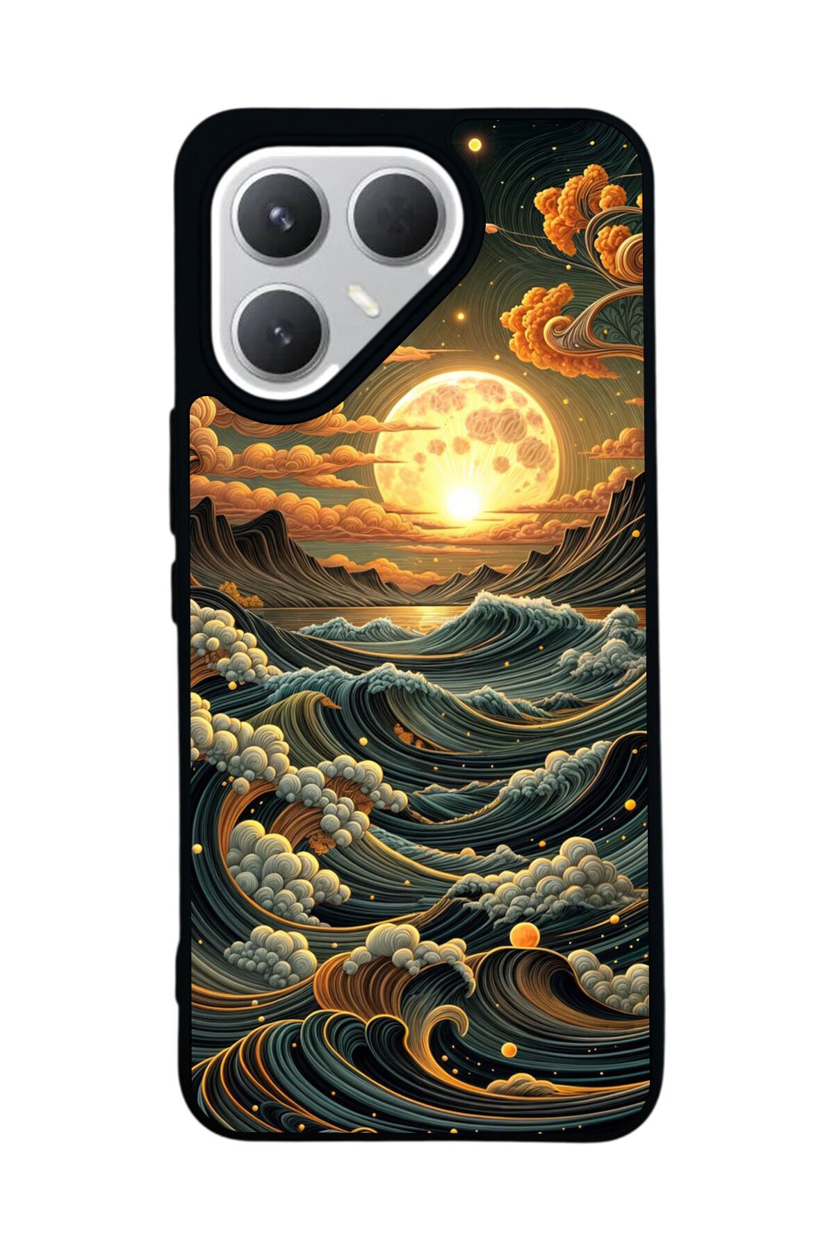 Tecno Pova 7 Pro Mat Uyumlu Siyah Kılıf – Yumuşak Silikon, Koruyucu, Şok Emici Kapak