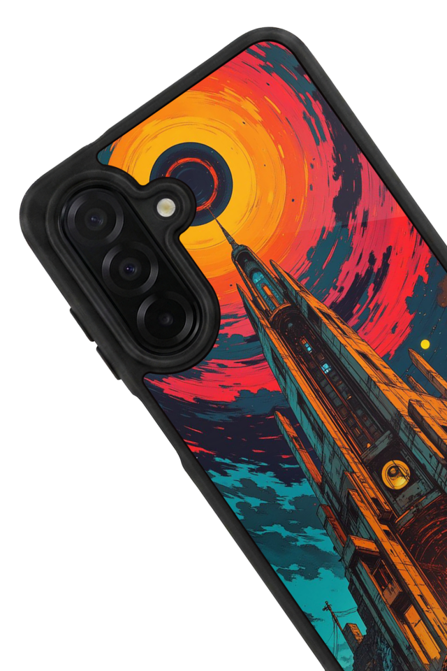 Samsung Galaxy A56 Uyumlu Abstract Tasarımlı Glossy Premium Kılıf