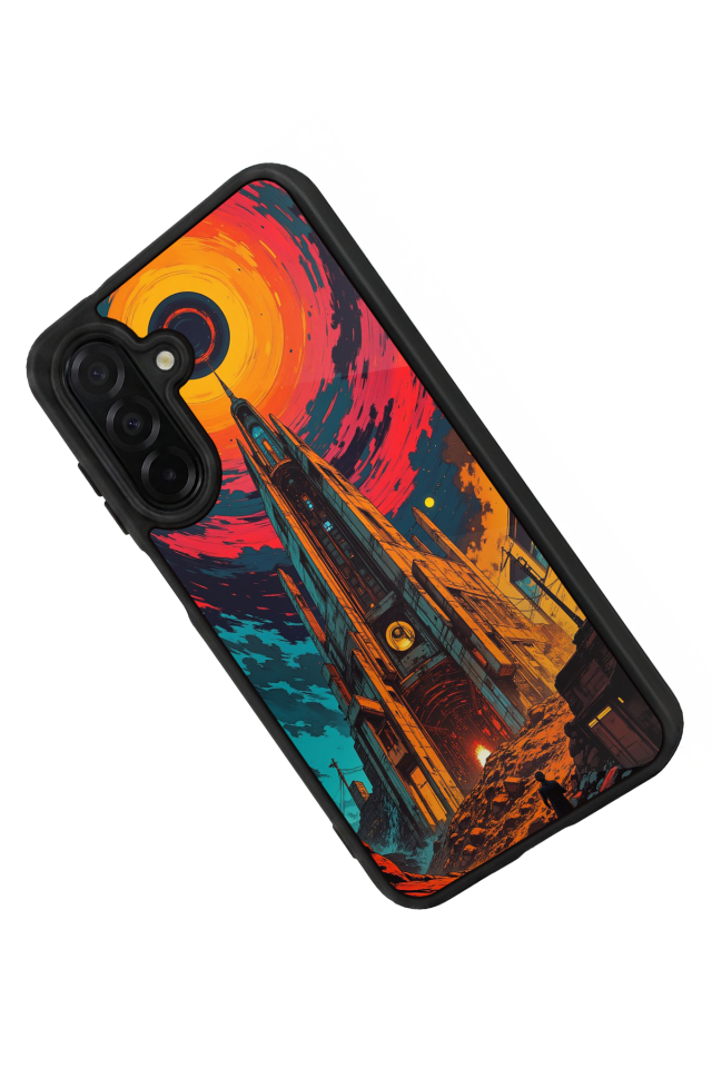 Samsung Galaxy A56 Uyumlu Abstract Tasarımlı Glossy Premium Kılıf