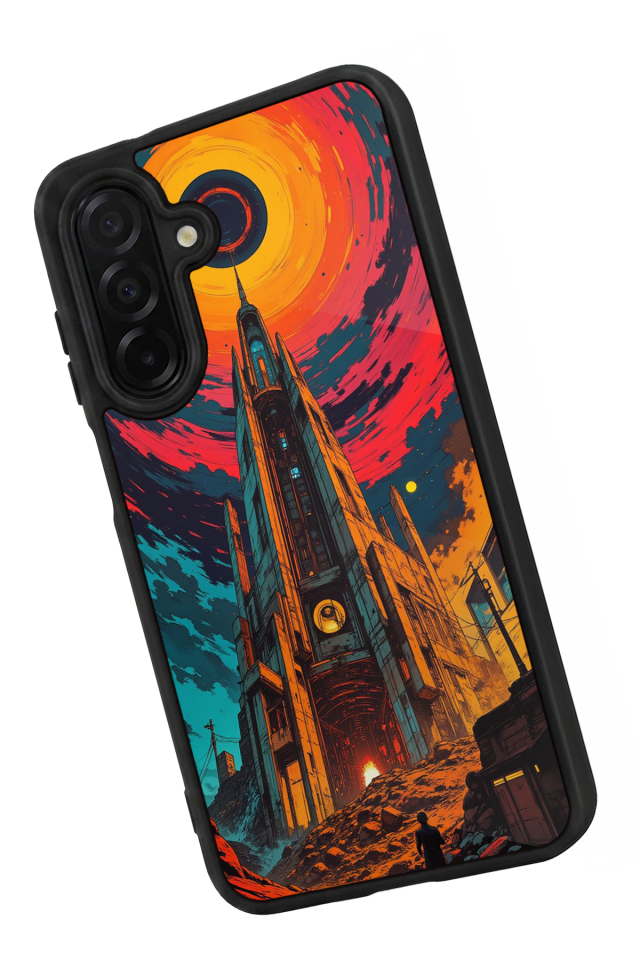 Samsung Galaxy A56 Uyumlu Abstract Tasarımlı Glossy Premium Kılıf