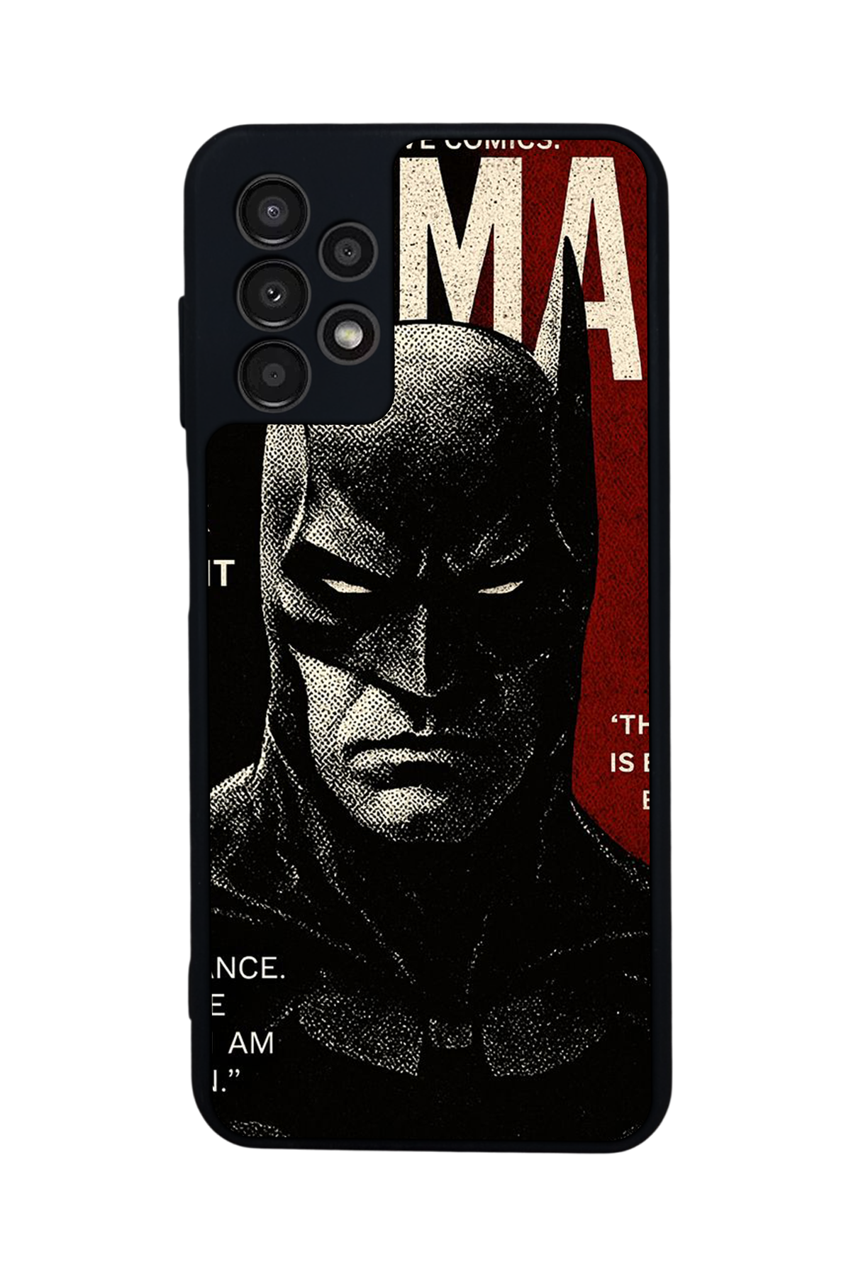 Samsung Galaxy A23 Uyumlu Batman Tasarımlı Glossy Premium Kılıf
