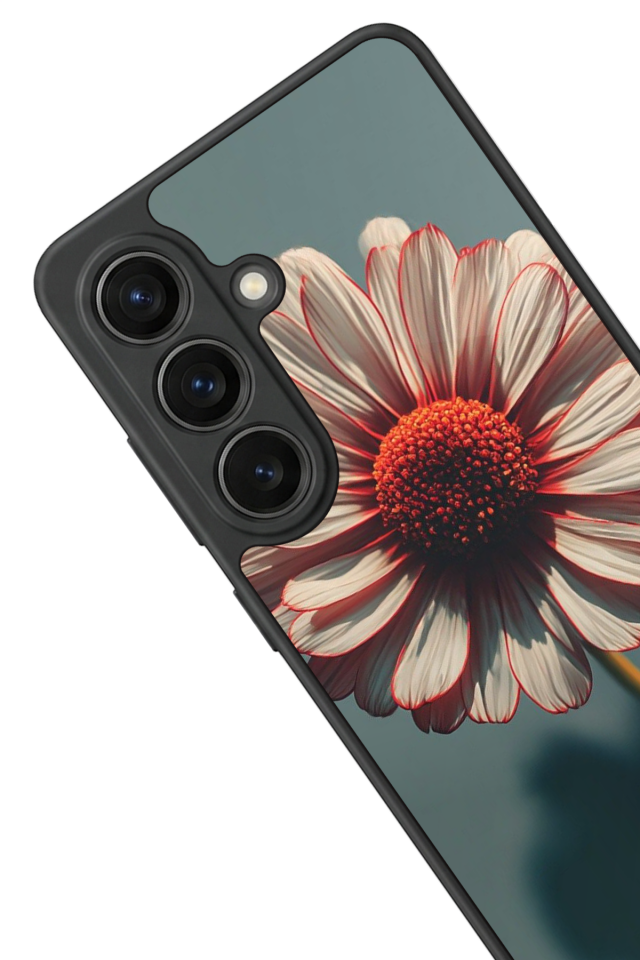 Samsung Galaxy S26 Uyumlu Cicek Tasarımlı Glossy Premium Kılıf