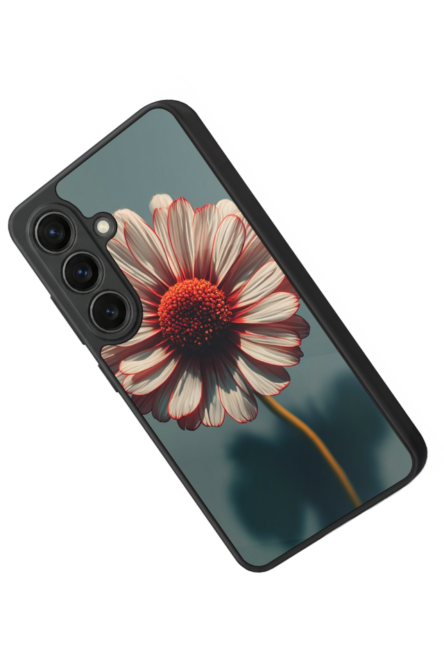 Samsung Galaxy S26 Uyumlu Cicek Tasarımlı Glossy Premium Kılıf