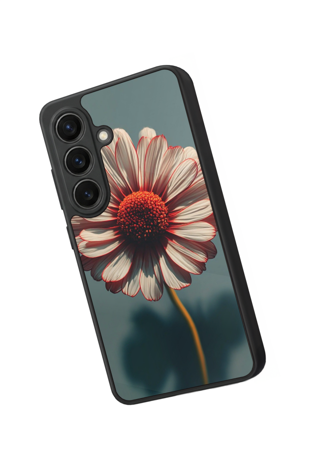 Samsung Galaxy S26 Uyumlu Cicek Tasarımlı Glossy Premium Kılıf