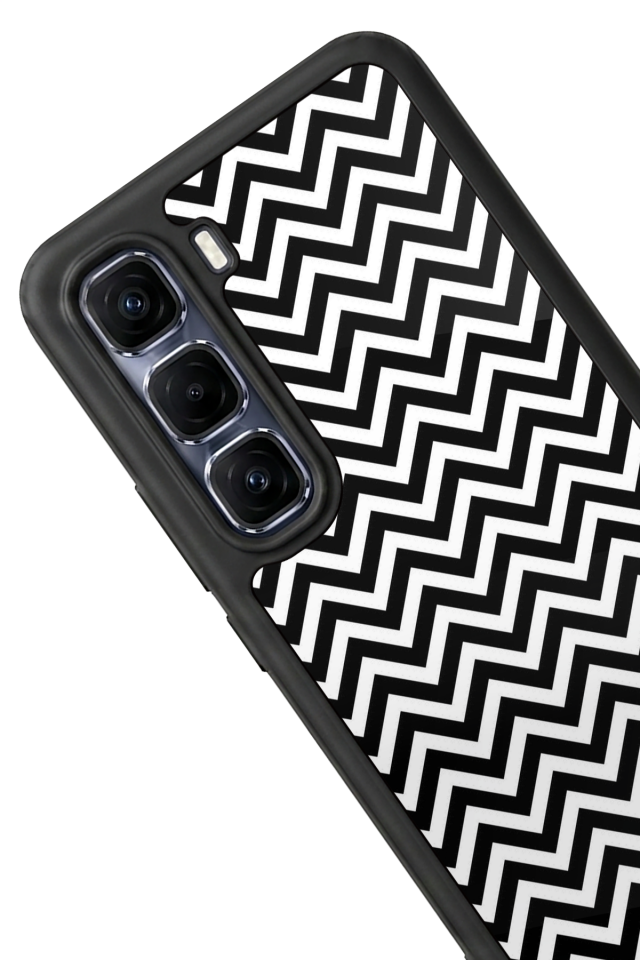 Infinix Hot 60 Pro Plus Uyumlu Çizgi Sanatı Tasarımlı Glossy Premium Kılıf