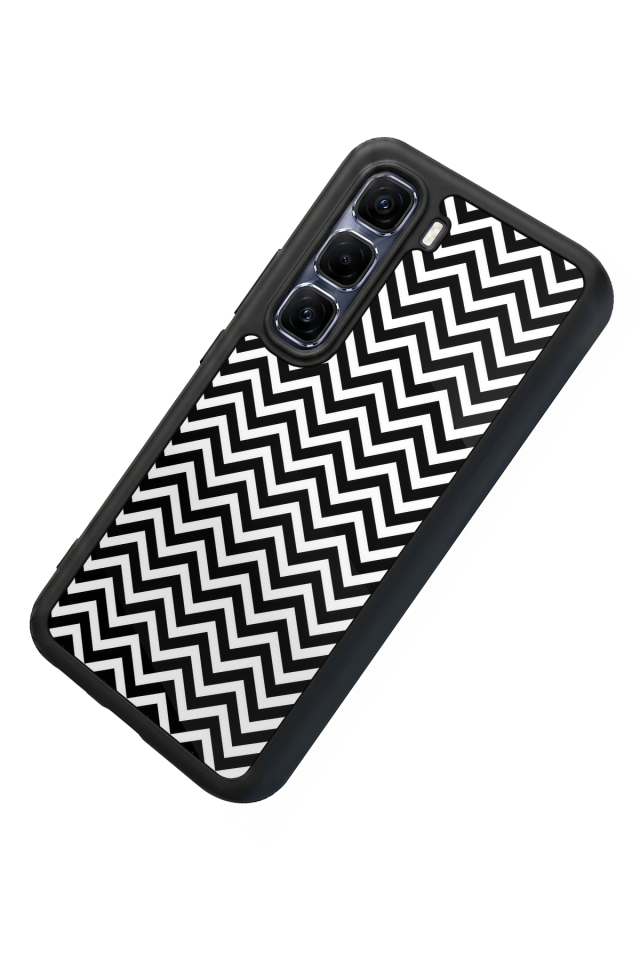 Infinix Hot 60 Pro Plus Uyumlu Çizgi Sanatı Tasarımlı Glossy Premium Kılıf