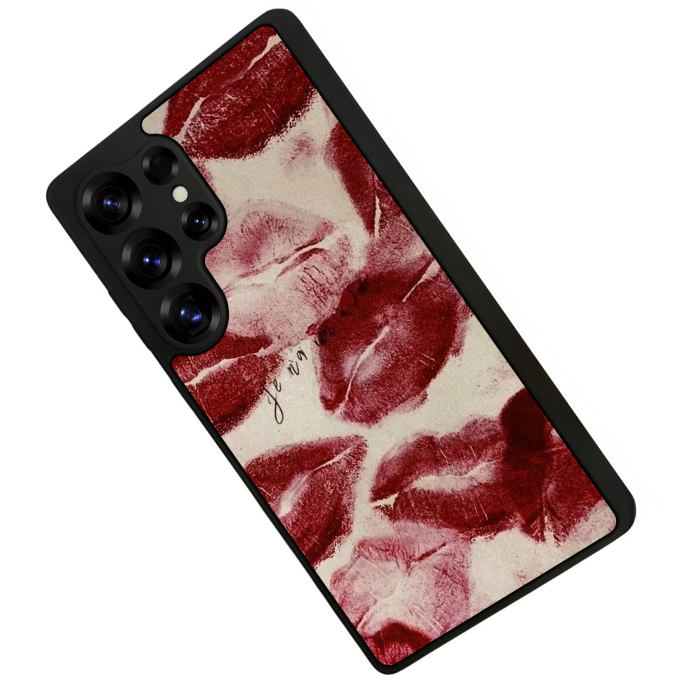 Samsung Galaxy S25 Ultra Uyumlu Dudak Tasarımlı Glossy Premium Kılıf