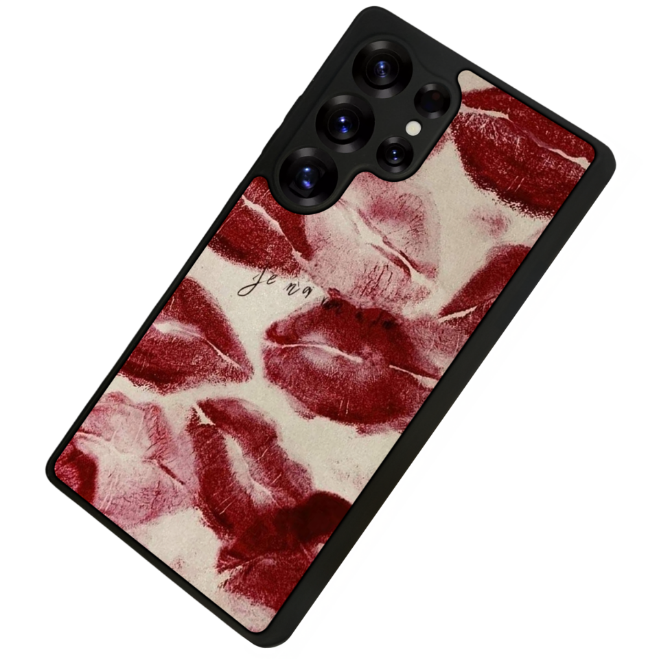 Samsung Galaxy S25 Ultra Uyumlu Dudak Tasarımlı Glossy Premium Kılıf