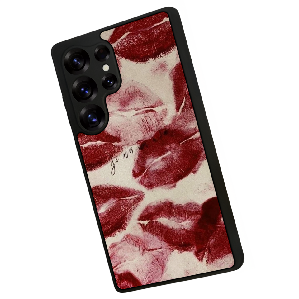 Samsung Galaxy S25 Ultra Uyumlu Dudak Tasarımlı Glossy Premium Kılıf
