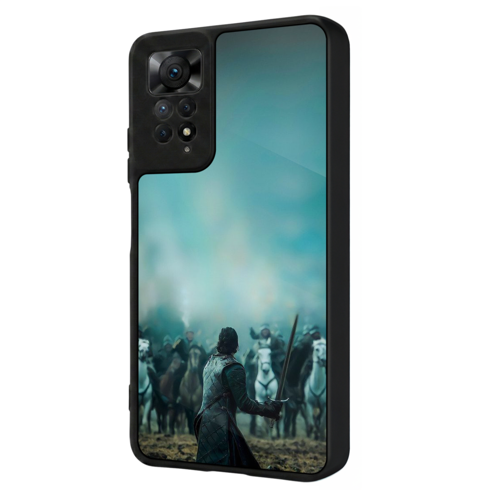 Xiaomi Redmi Note 11 Pro Uyumlu GameOfThrones Tasarımlı Glossy Premium Kılıf