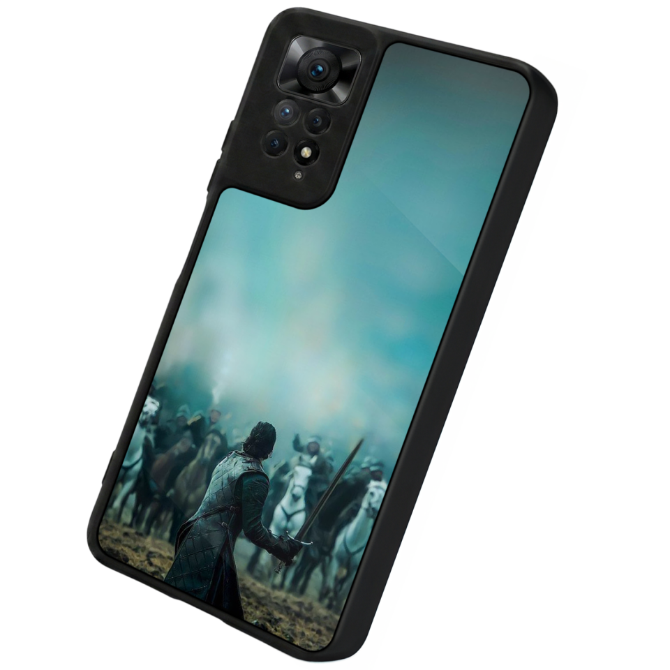 Xiaomi Redmi Note 11 Pro Uyumlu GameOfThrones Tasarımlı Glossy Premium Kılıf