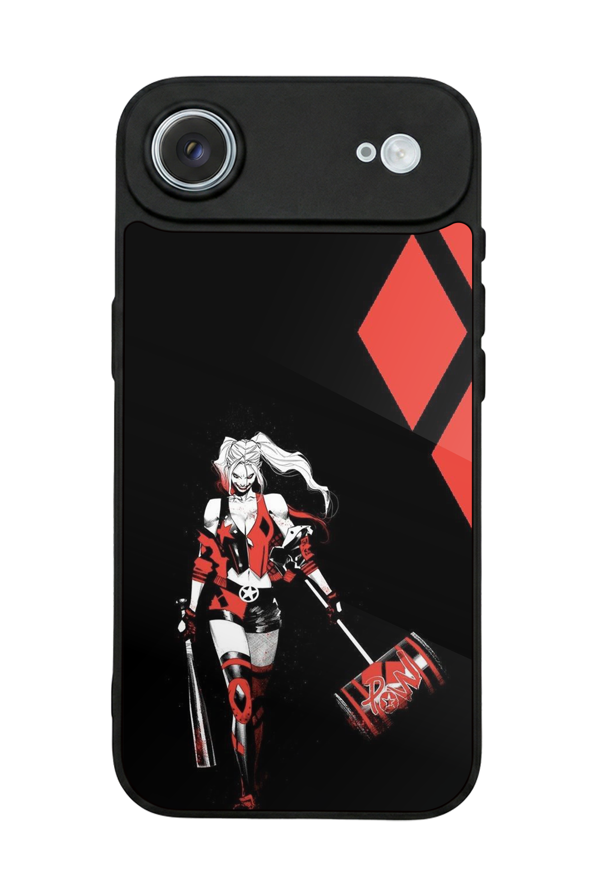 iPhone 17 Air Uyumlu HarleyQueen Tasarımlı Glossy Premium Kılıf