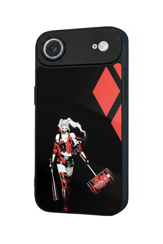 iPhone 17 Air Uyumlu HarleyQueen Tasarımlı Glossy Premium Kılıf