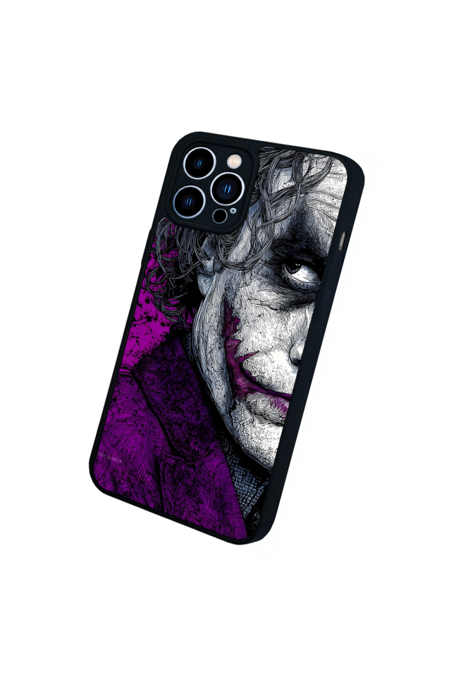iPhone 13 Pro Max Uyumlu Joker Tasarımlı Glossy Premium Kılıf