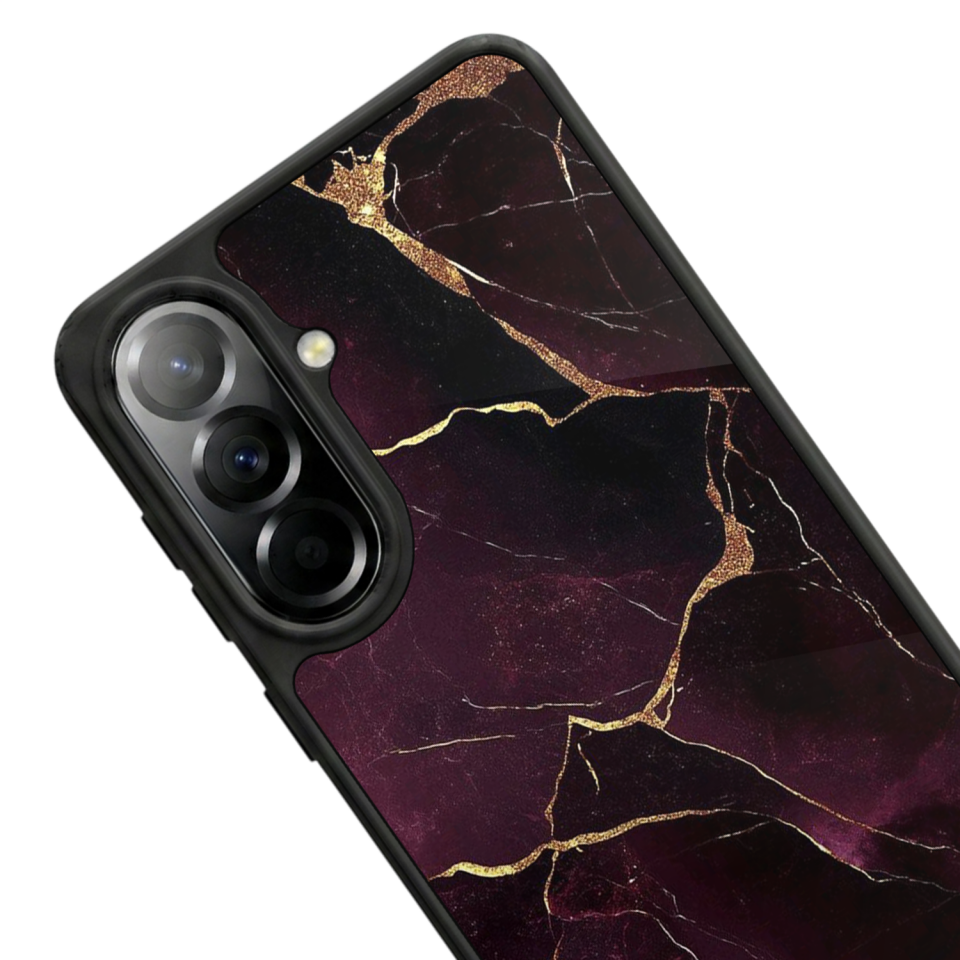 Samsung Galaxy A57 Uyumlu Mermer Marble Tasarımlı Glossy Premium Kılıf