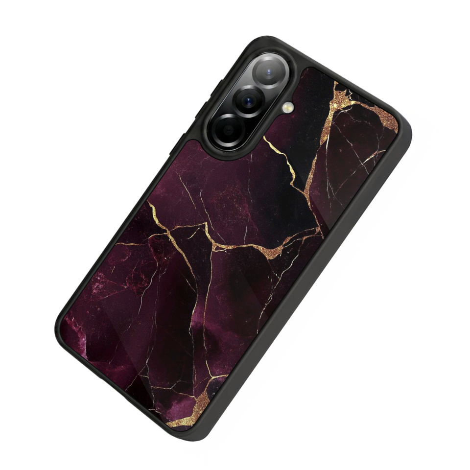 Samsung Galaxy A57 Uyumlu Mermer Marble Tasarımlı Glossy Premium Kılıf