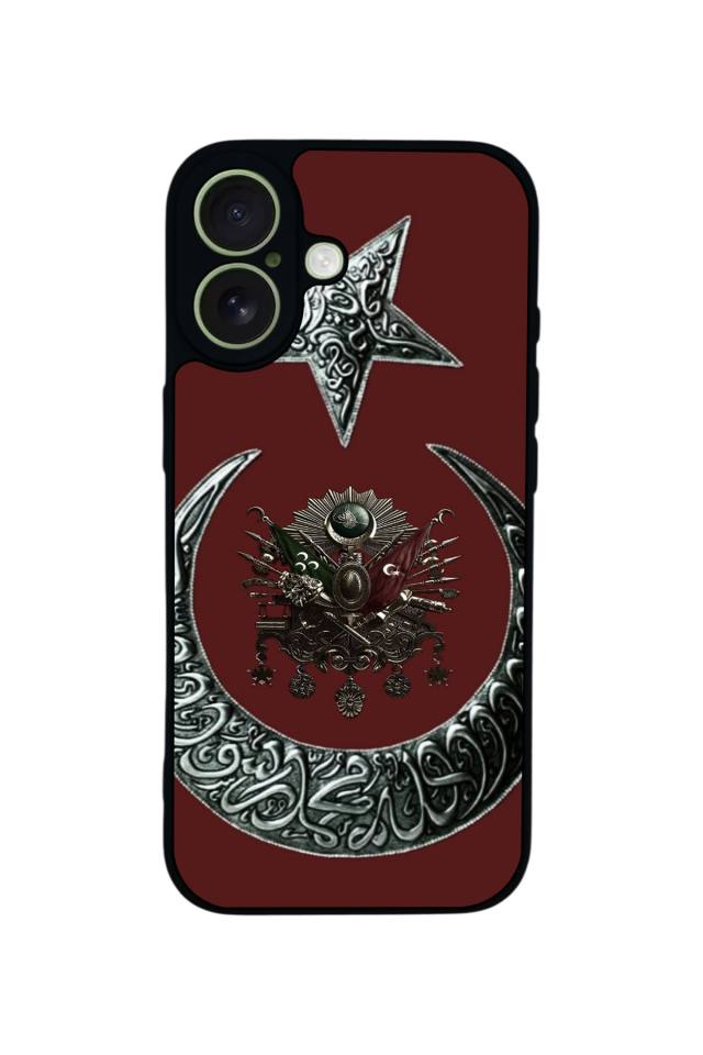 iPhone 17 Uyumlu Osmanli Tugrasi Tasarımlı Glossy Premium Kılıf