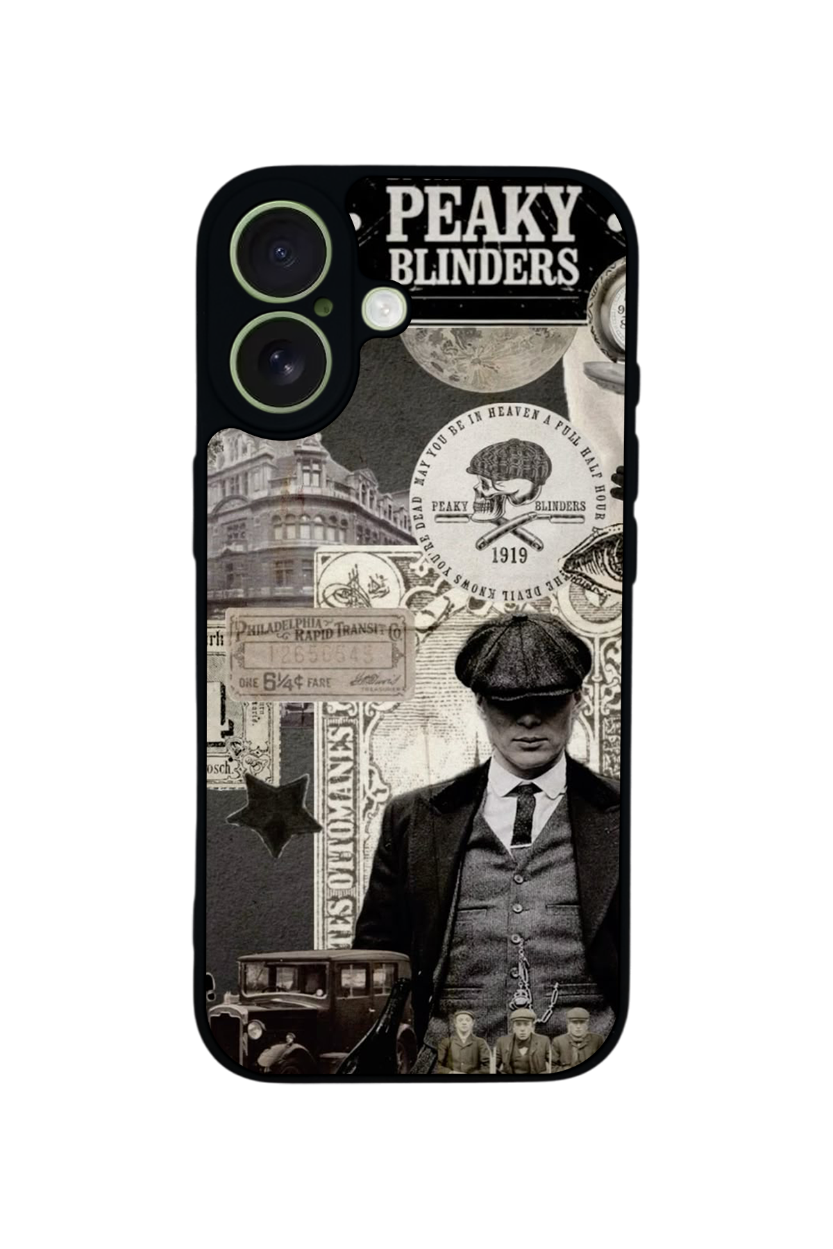 iPhone 17 Uyumlu Peaky Blinders Tasarımlı Glossy Premium Kılıf