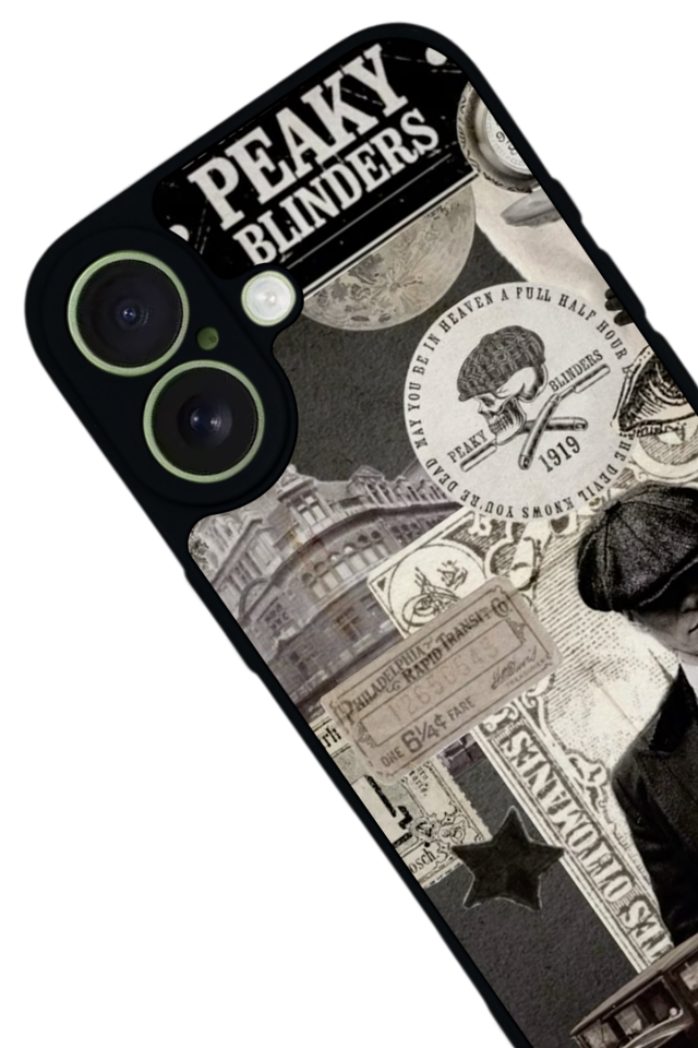 iPhone 17 Uyumlu Peaky Blinders Tasarımlı Glossy Premium Kılıf