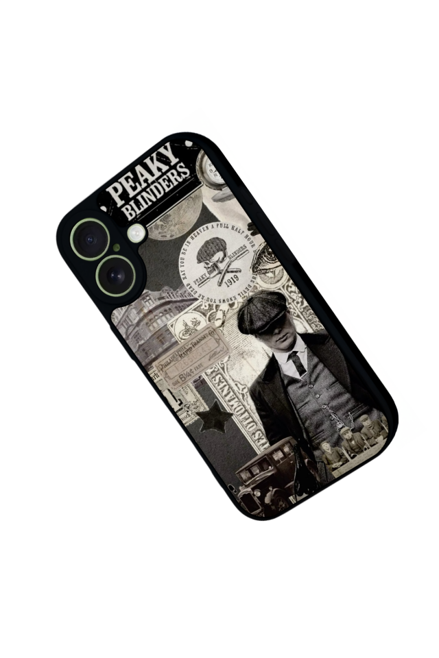 iPhone 17 Uyumlu Peaky Blinders Tasarımlı Glossy Premium Kılıf